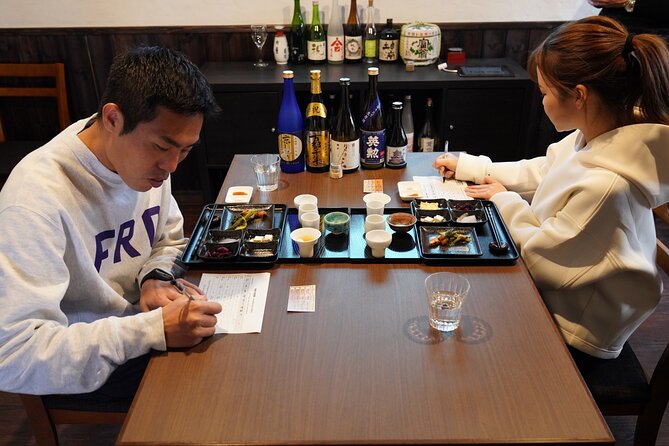 1.5-Hour Kyoto Insider Sake Experience with 7 Tastings & Pairings - The 90-minute tasting, step by step