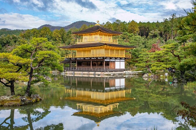10 Must-see Spots in Kyoto One Day Private Tour (up to 7 people) - Kinkaku-ji begins the morning in gold