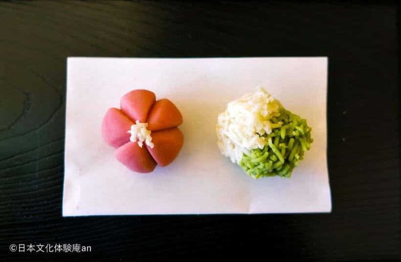 2 Types of Japanese Sweets making and Tea Ceremony - What the $28 price really includes