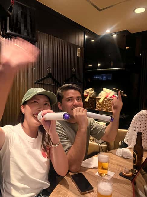 3.5h Osaka Night guided Local Bar Hopping, Sake & Karaoke - Sake tasting at a smaller local stop