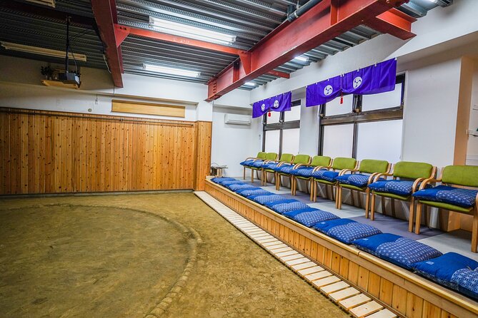 Authentic Sumo Experience in Tokyo: Enter the Sanctuary - Trying the footwork, stretching, and ring work
