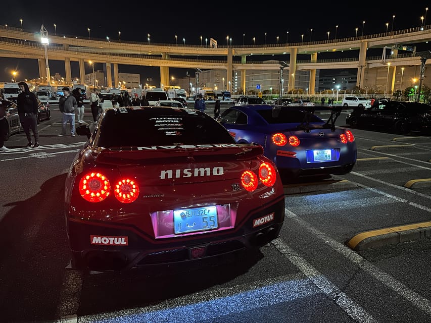 Best Price Daikoku Parking Tokyo Drift & APIT Car Meet Tour - The return route past Rainbow Bridge and Tokyo Tower