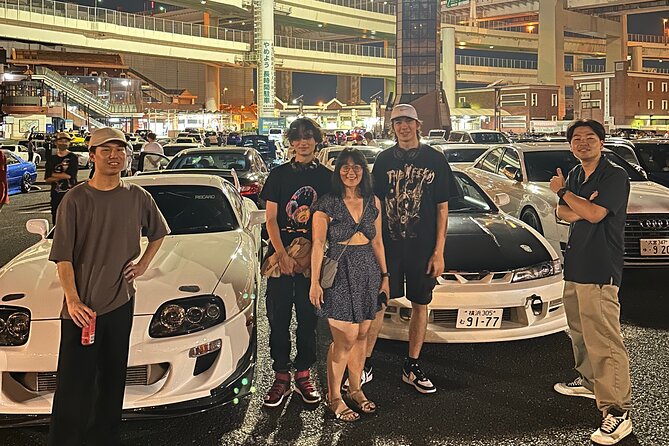 Daikoku Car Club Temporary Membership - Rainbow Bridge and Tokyo Bay after dark