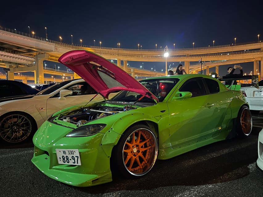 Daikoku Parking : going by this mini JDM - one customer only - Choosing the right night and planning around closures