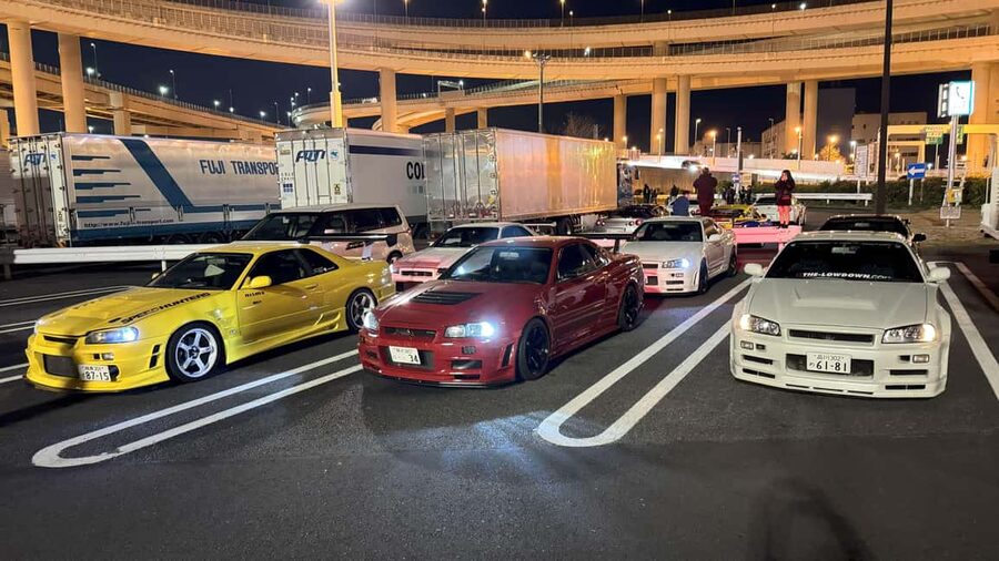 Daikoku & Tokyo JDM Night Tour in R34 or TopSecret R35 GT-R - Choosing Between the R34 GT-T and R35 GT-R