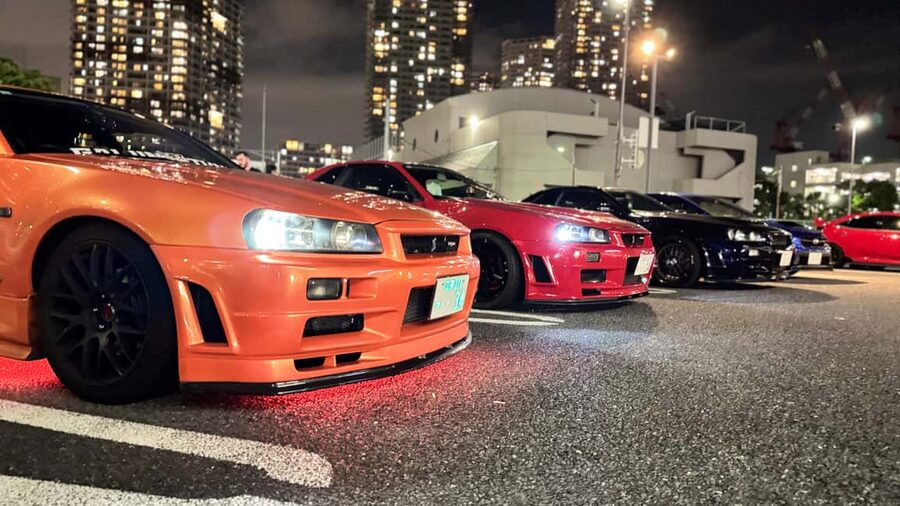Daikoku & Tokyo JDM Night Tour in R34 or TopSecret R35 GT-R - One Hour Among Japan’s Modified Cars