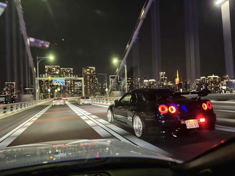 Daikoku & Tokyo JDM Night Tour in R34 or TopSecret R35 GT-R - Who Will Enjoy This Most?