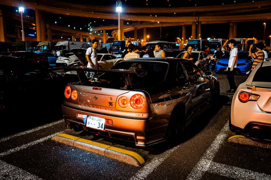 Daikoku & Tokyo Private JDM Tour by 700HP R34 GT-R - Weather, police controls, and other practical limits