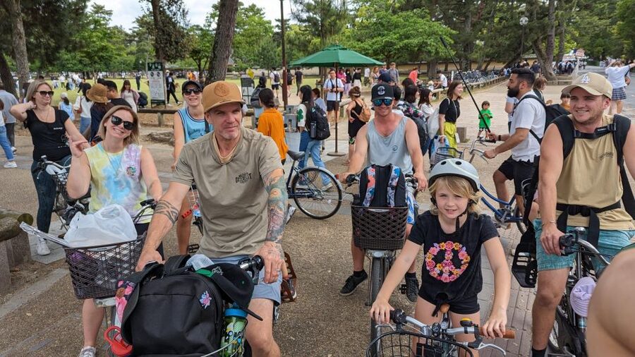 E-Bike Nara Highlights - Todaiji, Knives, Deer, Shrine - Ukimido and the final park ride