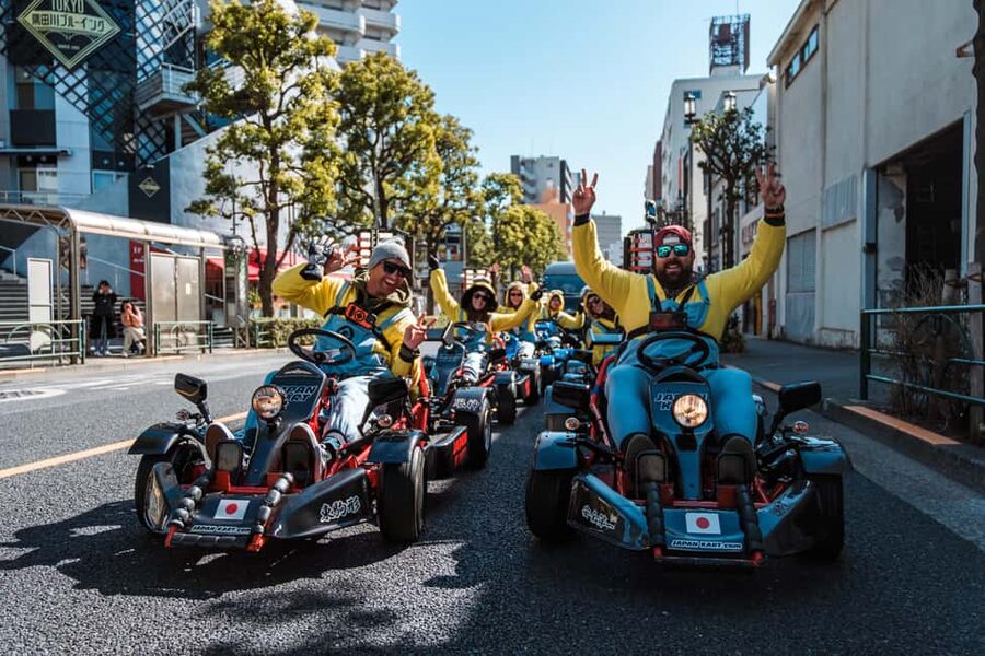 East Tokyo Go-Kart Tour - Akihabara adds color and movement