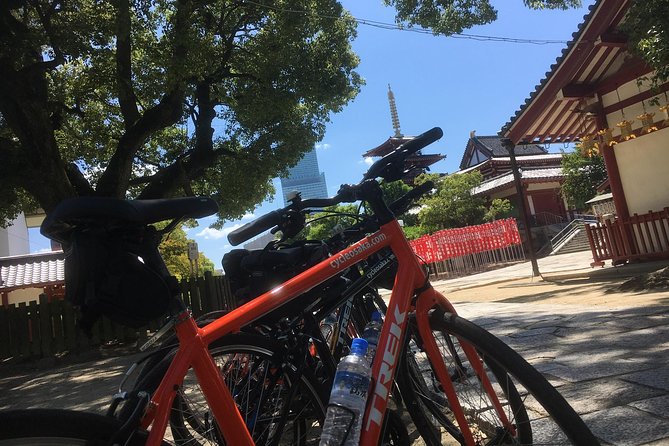 Eat, Drink & Cycle: Osaka Foodie Bike Tour - Shitennoji: A Short History Break
