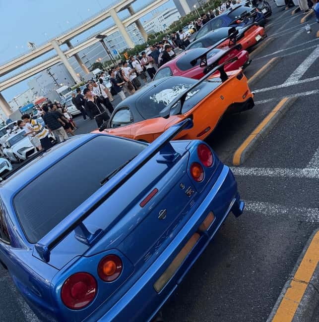 EVO, WRX, Skyline – JDM Night Run to Daikoku Car Meet - Meeting near Shibuya Station