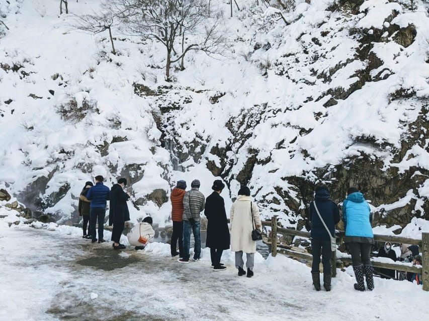 From Nozawa Onsen: Snow Monkeys and Zenko-ji Day Trip & Sake - A warm lunch after the cold