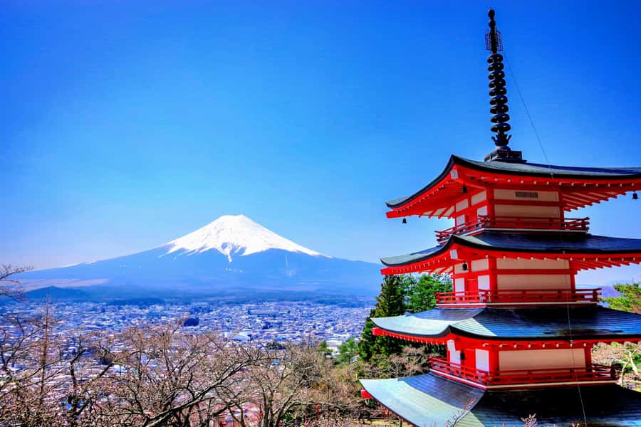 From Tokyo: Mount Fuji and Hakone Private Day Trip - Chureito Pagoda and Fujiyoshida’s classic view