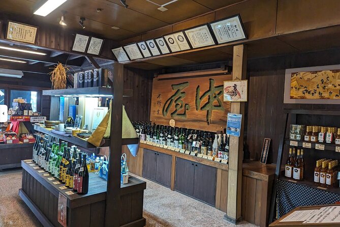 Fuji Highlights Group Car Tour by Shimizu Port with Local Guide - Sake tasting at Fuji Takasago Sake Brewery