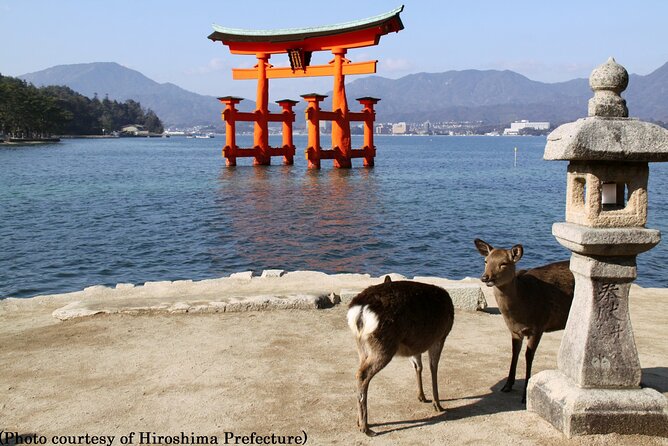 Full Day Hiroshima and Miyajima Bus Tour from Hiroshima - Itsukushima Shrine, one hour among the sea pillars