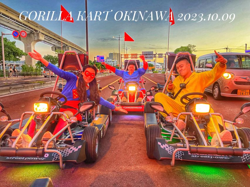Gorilla Kart Tour-Plenty of Time Slots|Many Great Views - Why a go-kart is a different way to see Naha
