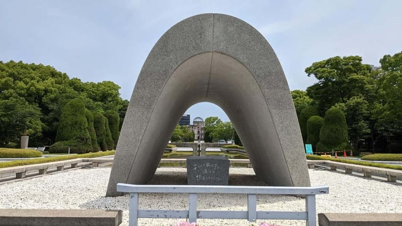 Hiroshima Historical Walking Tour - Why A-Bomb was Dropped - Hiroshima Gate Park links the old city to the new one