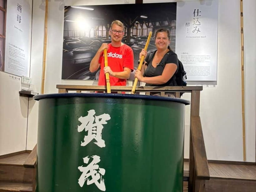Hiroshima: Saijo Sake Tasting at 7 Breweries Guided Tour - Kamotsuru Brewery and the first taste