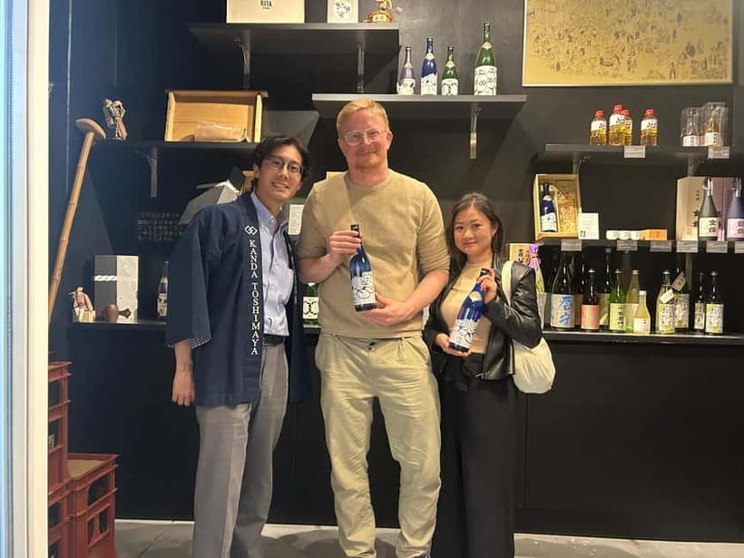Historic Kanda Sake Tasting at Tokyo’s Oldest Shop (1596) - Inside Toshimaya Rita-Shop, founded in 1596