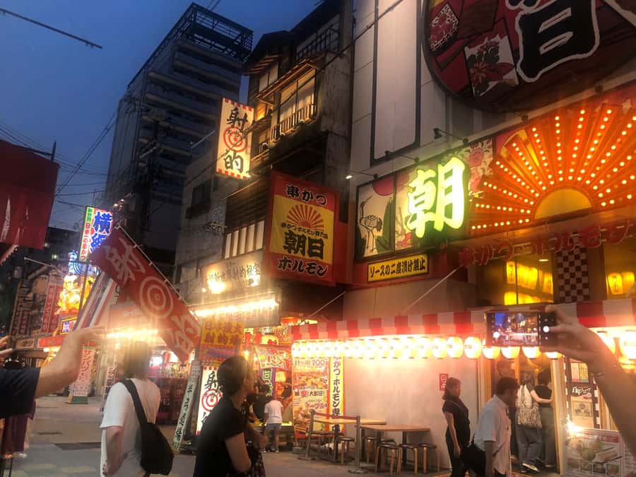 Hungry Osaka Street Food Tour: 15 Dishes & 3 Drinks - Karaage and takoyaki bring the familiar Osaka favorites