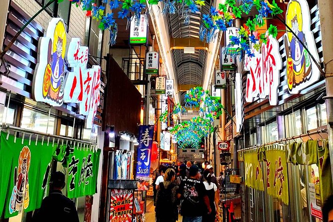 Hungry Osaka Street Food Tour:15 Tastings & 3 Drinks with a Local - Three drinks and a full evening of food