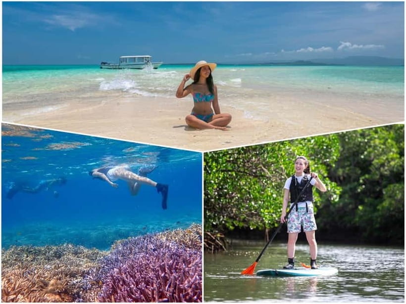 Ishigaki: Mangrove SUP or Canoe & Phantom Island Snorkeling - Two Ishigaki worlds in one six-hour day