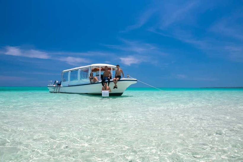 Ishigaki: Mangrove SUP or Canoe & Phantom Island Snorkeling - Speedboat ride to the shifting sand of Phantom Island