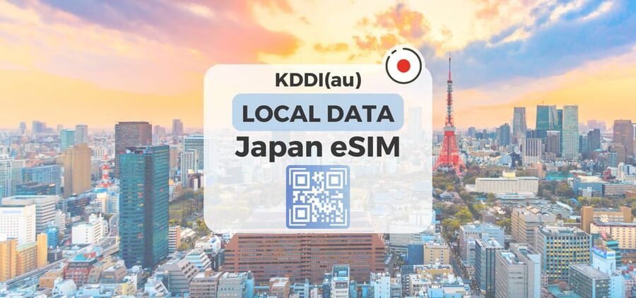 Japan: eSIM with Unlimited Local 4G/5G Data - Arrival in Japan: the connection starts locally