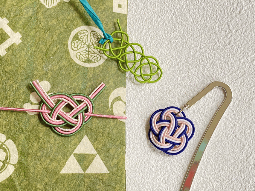 Japanese paper Notebook and Mizuhiki Belt Bookmark Workshop - The Studio Cat and the Human Touch