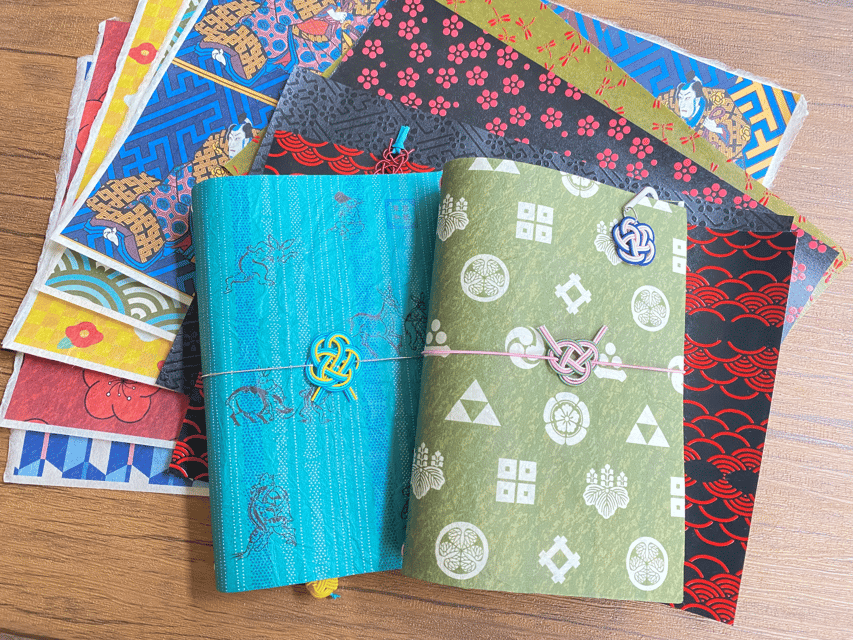 Japanese paper Notebook and Mizuhiki Belt Bookmark Workshop - Practical Details Before You Book