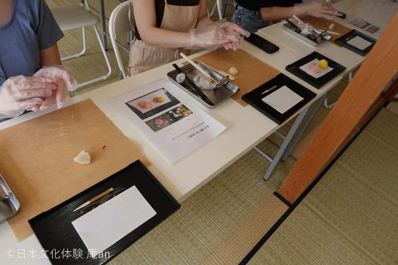 Japanese Traditional Sweets making - What you are really making: edible seasonal art