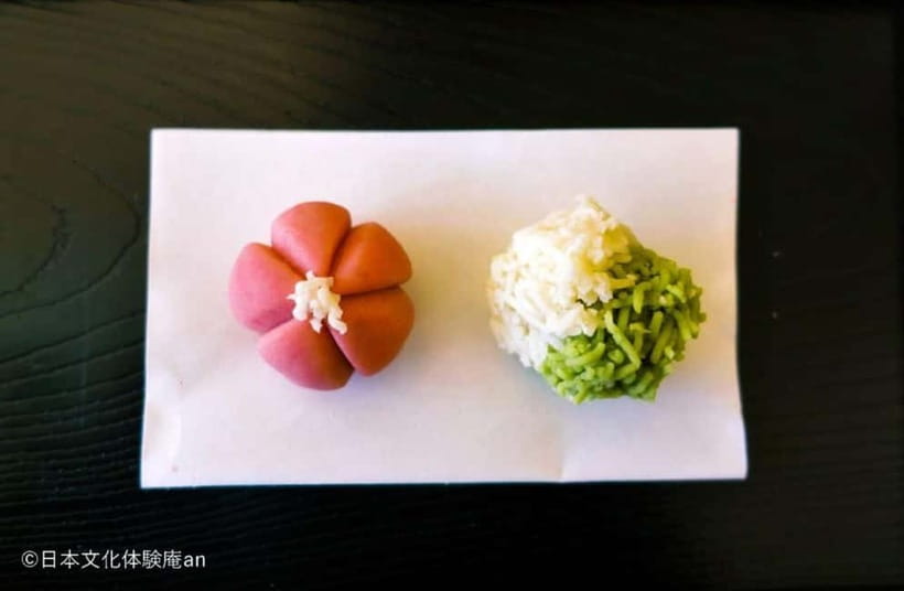 Japanese Traditional Sweets making and Tea Ceremony - Preparing Uji matcha after the sweets