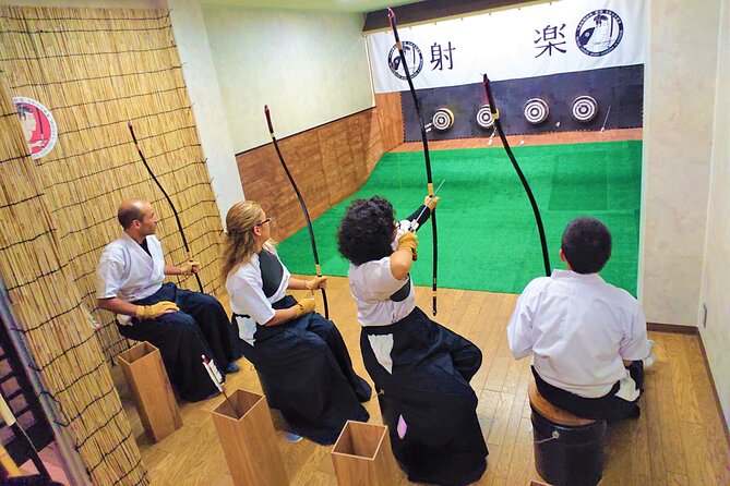 Japanesel Archery Experience HIROSHIMA CASTLE SHARAKU - The opening explanation gives you the context you need