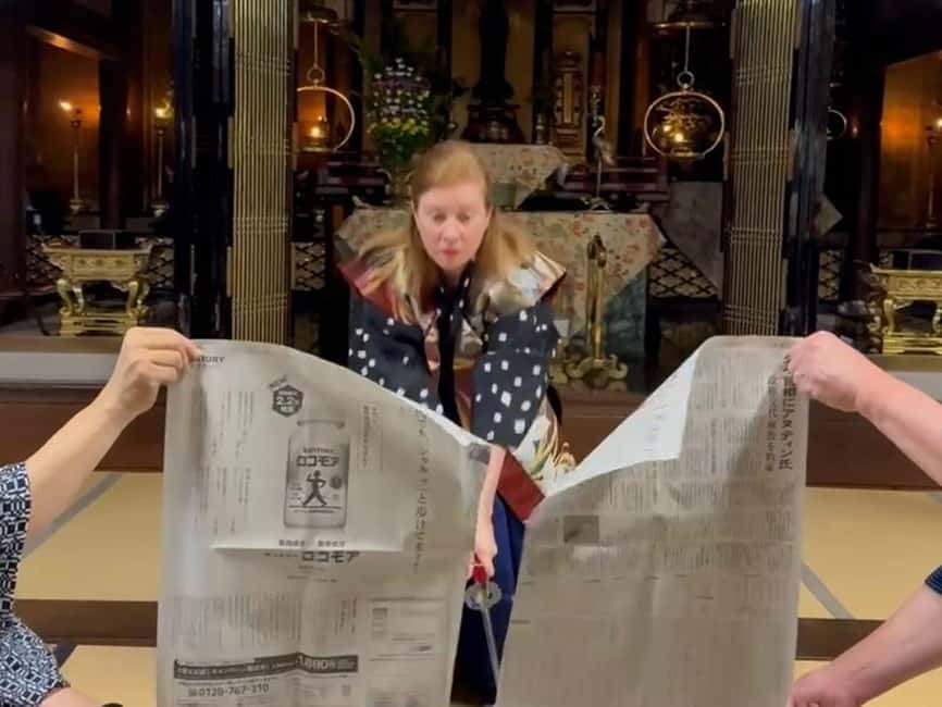 Kanazawa: Samurai Swordsmanship Lesson at a rented temple - How the $80 Price Holds Up