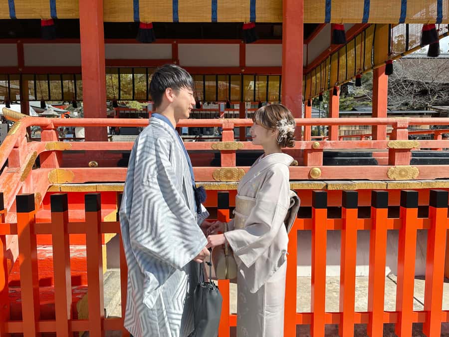 Kanazawa:Traditional Experience -kimono rent at wargo - The dressing process and first hour