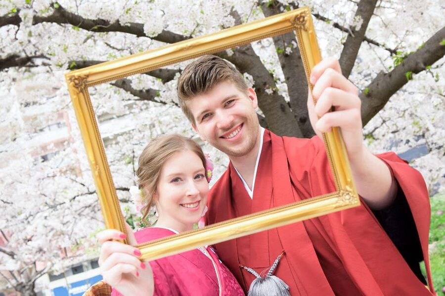 Kimono photoshoot-Includes 100 photo data - Meeting at Rose House in Higashishinsaibashi