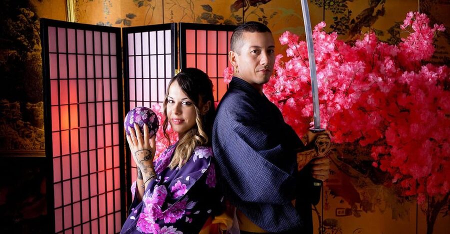 Kimono photoshoot-Includes 100 photo data - Choosing the kimono and preparing for the camera