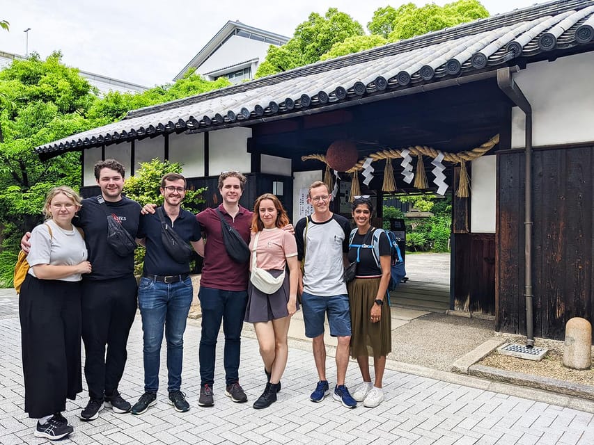 Kobe: Guided Sake Breweries Tour with Tastings - The walking route and afternoon timing