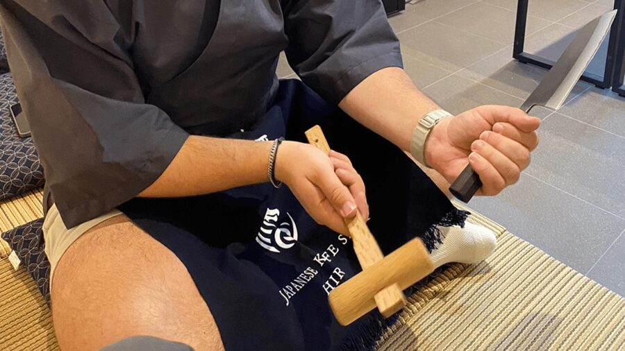 Kyoto: Beginner Knife Sharpening & Handle Fitting Workshop - Finding HIRAI near Nishiki Market