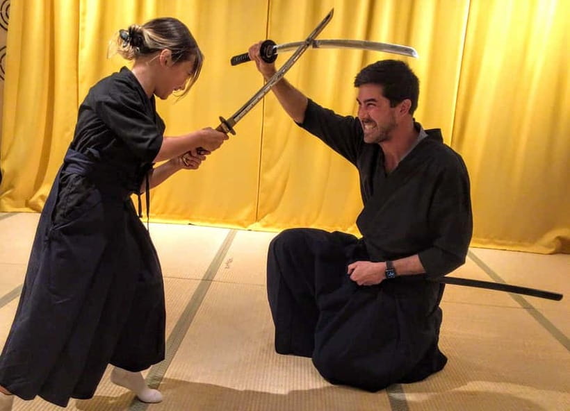 Kyoto : Family-Friendly Sword Lesson at Samurai Ninja Museum - A sword lesson, not just a costume photo