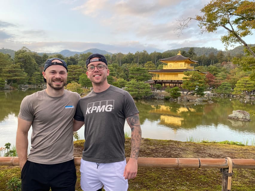 Kyoto: Full-Day City Highlights Bike Tour with Light Lunch - Kinkaku-ji, the Golden Pavilion finale