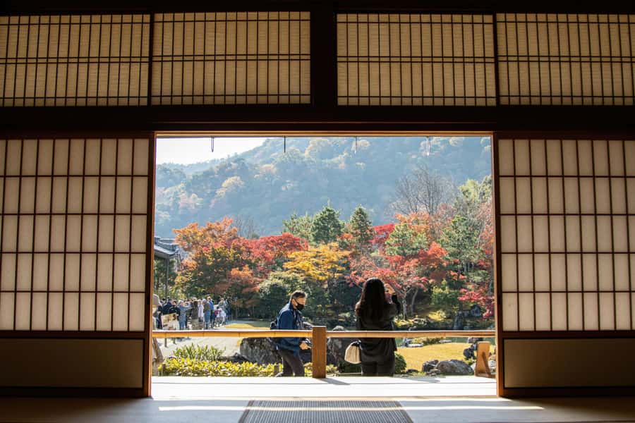 Kyoto: Fushimi, Arashiyama - Bamboo, Monkey, Torii & Secrets - Togetsukyo Bridge and the river crossing