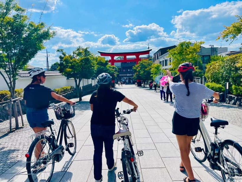 Kyoto: Fushimi Inari Shrine and Tofukuji Temple E-Bike Tour - How difficult is the four-hour ride?