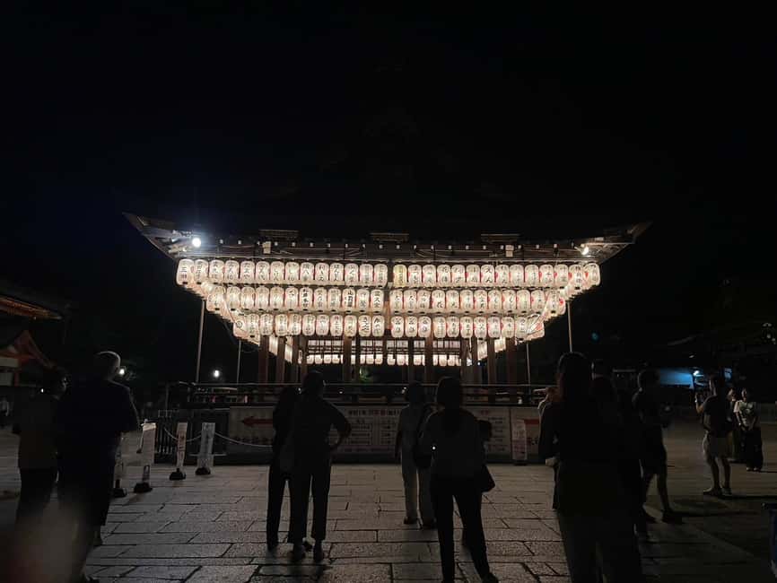 Kyoto: Gion & Geisha District Night Time Walking Tour - Yasui-Konpiragu Shrine and the Power Stone