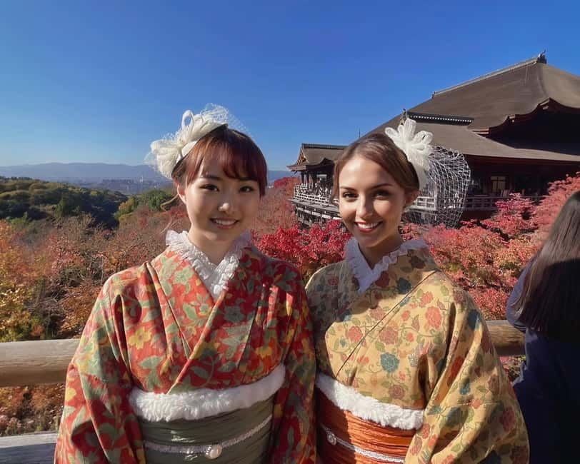 Kyoto Gion Kiyomizudera Kimono Yukata Hairstyle | Photoshoot - What the 45-minute dressing process feels like
