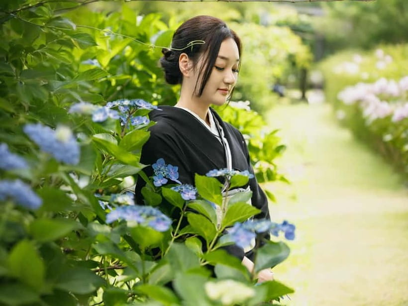 Kyoto Gion Kiyomizudera Kimono Yukata Hairstyle | Photoshoot - Kiyomizudera, Gion, and the best walking plan