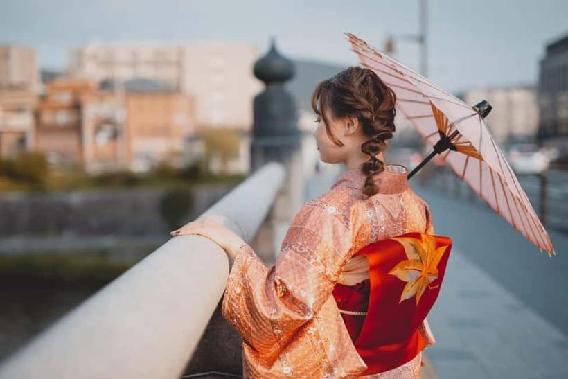 Kyoto Gion Kiyomizudera Kimono Yukata Hairstyle | Photoshoot - The optional photo session and its strict booking rule
