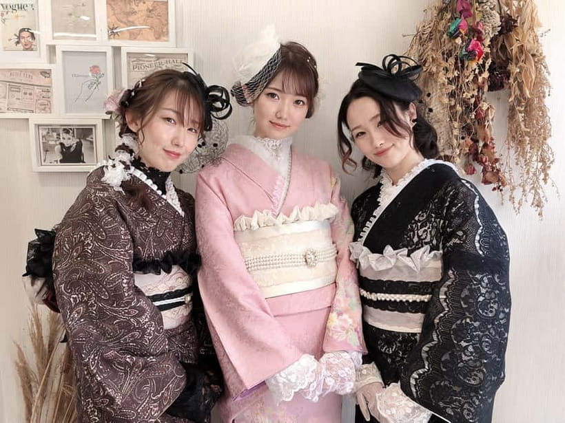 Kyoto Gion Kiyomizudera Kimono Yukata Hairstyle | Photoshoot - Picking a kimono from 700 or more choices