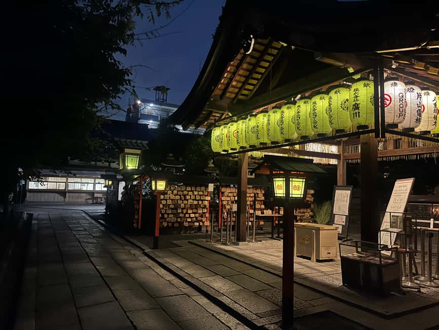 Kyoto: Gion Magical Night Walking Tour with Geisha Trivia - A matchmaking shrine and Kyoto’s spiritual side